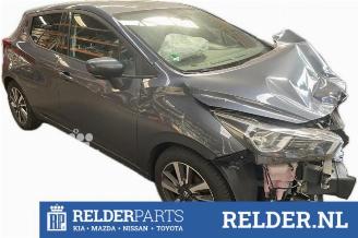Salvage car Nissan Micra Micra (K14), Hatchback, 2016 / 2025 0.9 IG-T 12V 2018/3