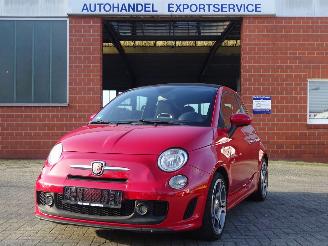 damaged passenger cars Fiat 500C Abarth Custom Cabrio 103kw Euro6 Automaat, Airco 2015/5