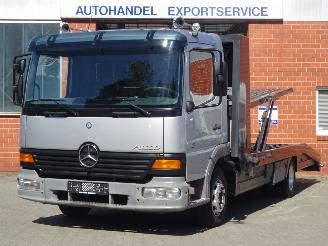 krockskadad bil vrachtwagen Mercedes Atego 817 Autotransporter 2 lader, Leer, Alcoa, Lier 1999/8