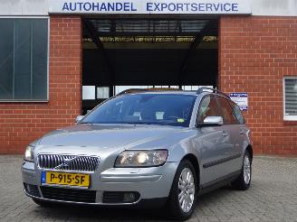 Coche accidentado Volvo V-50 Momentum 2.4i Automaat 125kw, Leer, Navi, Cruise, APK 2006/3