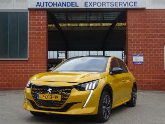 uszkodzony samochody osobowe Peugeot e-208 EV GT Pack 50 kWh, Panorama, Leer/alca, Navi, Climate & Cruise Control 2022/4