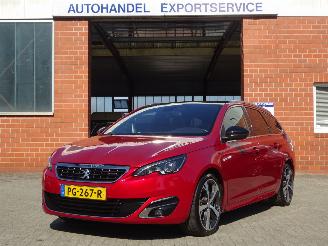 uszkodzony samochody osobowe Peugeot 308 SW 2.0 BlueHDI GT-line, Panorama, Leer, Climate & Cruise 2017/7