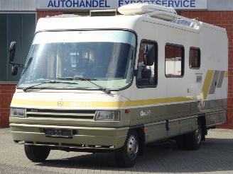 uszkodzony kampingi Niesmann+Bischoff  Mercedes Vario 614, Airco / ALDE verwarm, / SAT / Solar 1994/5