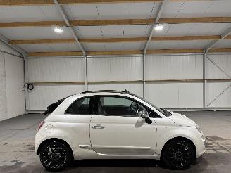 krockskadad bil auto Fiat 500C 0.9TwinAir 63kW Airco Automaat Cabrio Lounge 2012/1