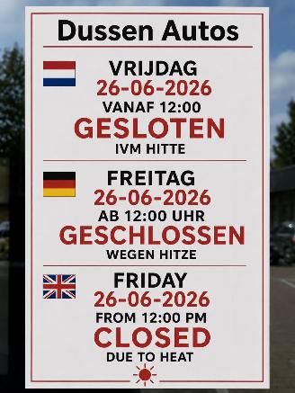 Vaurioauto  passenger cars BMW  Dussen Auto\'s vanmiddag gesloten 2026/1