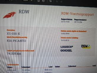 Kia Picanto Kia Picanto 1.0 CVVT Design Edition Camera Navigatie Airco Clima leer 70.000km picture 7