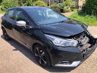 Damaged car Nissan Micra 1.0 acenta 2018/5