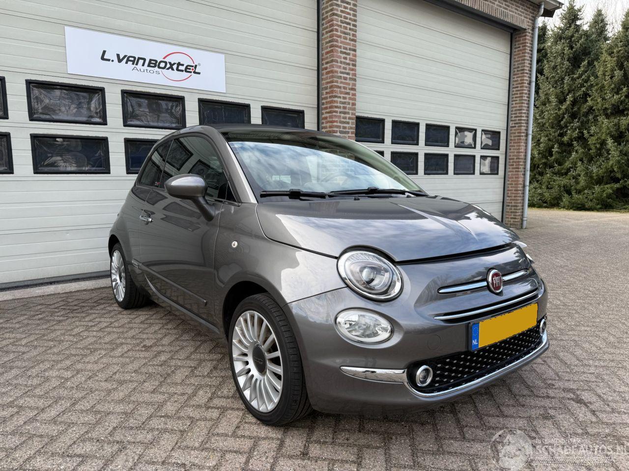Fiat 500C 1.2 Lounge Cabrio Navi Clima 63417 Km !
