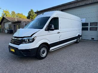 krockskadad bil bedrijf Volkswagen Crafter 35 2.0 TDI L4H3 Automaat AC Camera 131504 Km NAP ! 2021/6