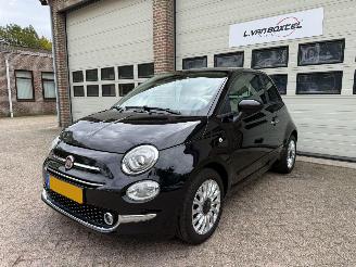 uszkodzony samochody osobowe Fiat 500 1.0 Hybrid Pano Navi Airco 26536 Km ! 2021/6