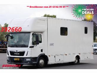 Unfall Kfz LKW MAN TGL 8.190 Robrise Horsetruck + Camper Camera 61.047 KM! 2019/3