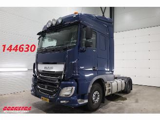 krockskadad bil vrachtwagen DAF XF 460 FT ACC Dakairco Full Air. 2017/3
