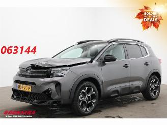 krockskadad bil auto Citroën C5 Aircross 1.2 Hybrid 136 Max LED ACC Camera 264 km!! 2025/1