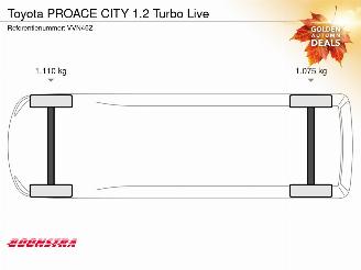 Toyota Proace 1.2 Turbo Live Cruise PDC Navi Airco 2xSchuifdeur! picture 19