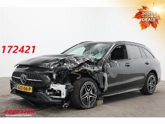 krockskadad bil auto Mercedes C-klasse Estate 180 AMG LED ACC Memory Virtual LED 17.949 km! 2024/8