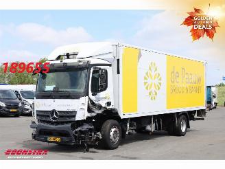 damaged trucks Mercedes Antos 2124 Koffer 8.60 Meter!! LBW Euro 6 2017/11