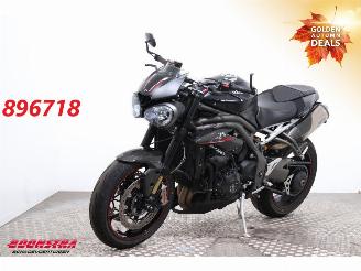 krockskadad bil motor Triumph Speed Triple 1050 RS ABS Arrow Heizgriffe Cruise 21.402 km! 2018/6