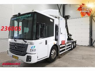 krockskadad bil vrachtwagen Mercedes Econic Seitenlader VDL Transilift 6X2 Euro 6 216.318 km! 2014/5