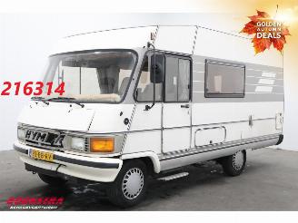 krockskadad bil camper Hymer  Classic 420 Classic 420 Luifel Kapitein Stoelen 1992/1