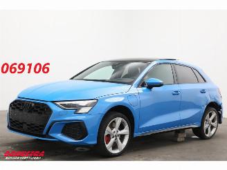 krockskadad bil auto Audi A3 Sportback 45 TFSI e S-Line Matrix HUD B&O ACC Massage Leder Camera 2023/2