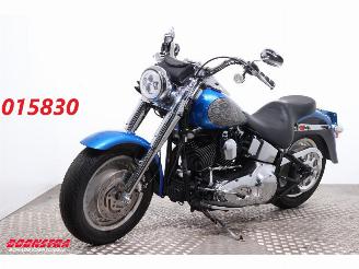 damaged motor cycles Harley-Davidson  FLSTF Fat Boy Rinehart 2004/1