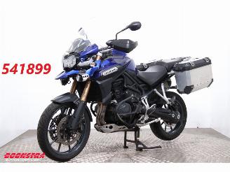 Unfall Kfz Motorrad Triumph Tiger 1200 Explorer ABS 1215 Cruise 2X Koffer 2014/5
