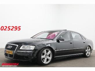 Schadeauto Audi A8 Lang 4.2 V8 Quattro Solar ACC Bose Memory Ventilatie Camera TV 2007/8