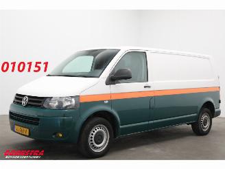 krockskadad bil bedrijf Volkswagen Transporter 2.0 TDI L2-H1 BM Airco Cruise AHK 2014/10