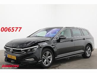 krockskadad bil auto Volkswagen Passat Variant 1.5 TSI DSG R-Line LED ACC Leder Camera SHZ AHK 2022/9
