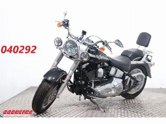 krockskadad bil motor Harley-Davidson  FLSTF Fat Boy Vance Hines 2003/1