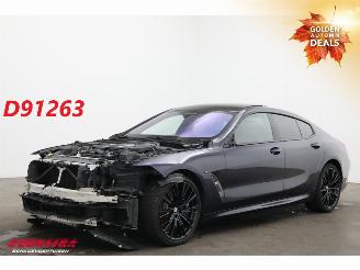 damaged passenger cars BMW 8-serie Gran Coupé M850i xDrive M-Sport Pano ACC Ventilatie Memory B&W 2021/2