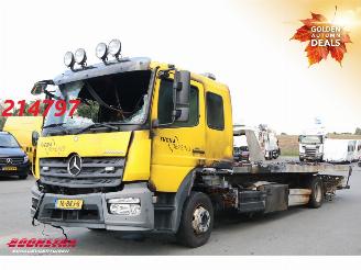 skadebil vrachtwagen Mercedes Atego 1224 De Groot DGT Brille Winde 2018/1