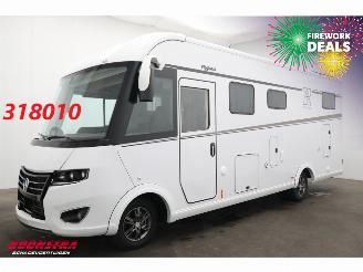 dommages  camping cars Frankia  Platin Pure i7400 GD 519 CDI 9G-T **NIEUW/NEU** Level Solar Hefbed Single Beds ACC 2024