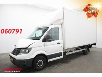 krockskadad bil bedrijf Volkswagen Crafter 2.0 TDI 140 PK DSG LBW Bak-Klep Navi Airco Cruise Camera 2024/7