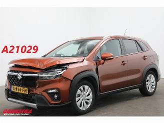 krockskadad bil auto Suzuki S-Cross 1.4 Boosterjet Select Smart Hybrid ACC Navi Clima Camera SHZ AHK 2022/3