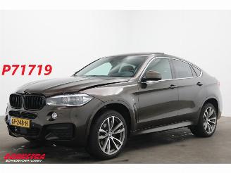 krockskadad bil auto BMW X6 xDrive40d M-Sport Schuifdak HUD 360° ACC Memory 2015/7