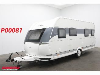 krockskadad bil caravan Hobby  De Luxe 495 Frans Bed Rondzit BY 2023 2023/12