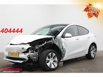 damaged passenger cars Tesla Model Y RWD 58 kWh Pano LED ACC Leder AHK 2024/9