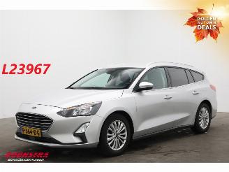 skadebil auto Ford Focus 1.5 EcoBlue Titanium X Virtual Navi Clima Cruise Camera PDC AHK 2022/2