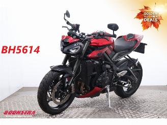 krockskadad bil motor Triumph Street Triple RS ABS LED Lap Timer Bluetooth 2023/3