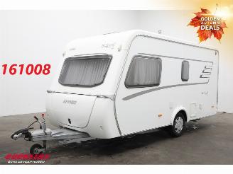 krockskadad bil caravan Eriba  Nova 425 Light Luifel Dwarsbed BY 2016 2016/4