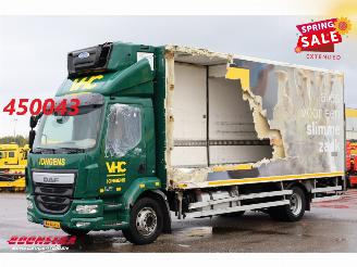 Schadeauto DAF LF 210 FA LBW Carrier Transicold 2xCompartments 313.910 km! 2016/2