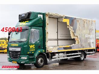 Vrakbiler auto DAF LF 210 FA LBW Carrier Transicold 2xCompartments 313.910 km! 2016/2