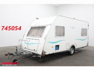 skadebil caravan Knaus  460 Beauty Luifel Fietsendrager Ringverwarming Rondzit Dwarsbed 2000/3