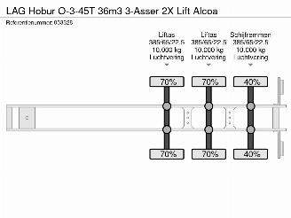 LAG  Hobur O-3-45T 36m3 3-Asser 2X Lift Alcoa picture 33
