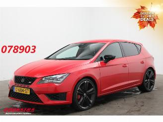 skadebil auto Seat Leon 2.0 TSI Cupra 280 DSG LED Navi Clima Cruise Camera SHZ PDC 2015/12