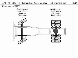 DAF XF 530 FT Hydrauliek ACC Alcoa PTO Standairco picture 31