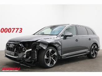 skadebil auto Audi Q7 50 TDI Facelift S-Line 7-P. Pano Matrix ACC Bose Memory Lucht AHK 2019/9