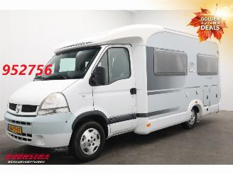 skadebil camper Knaus  Sun Ti 600 MF Luifel Fietsendrager Camera 148.716 km! 2006/7