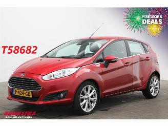 damaged passenger cars Ford Fiesta 1.0 EcoBoost Automaat Titanium Clima Cruise Bluetooth PDC 95.323 km! 2017/2
